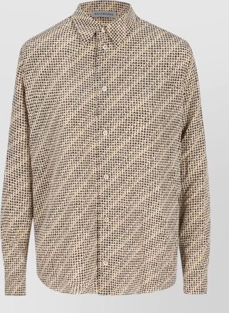Balenciaga silk short sleeve shirt