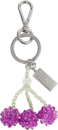 Maison Margiela Beaded Cherry Keychain