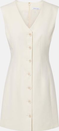 Veronica Beard Devlin cotton-blend twill minidress