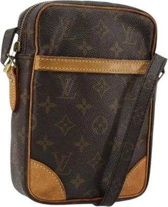 Louis Vuitton Pre-owned Cross Body Bags, female, Brown, Size: ONE SIZE Pre-owned Danube Shoulder Bag