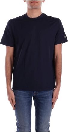 Suns Tops, Heren, Blauw, M, Logo Front T-shirt en Polo