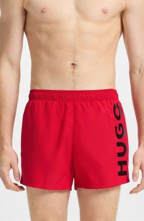 BOSS Abas Swim Trunks in Open Pink at Nordstrom Rack, Size Xx-Large