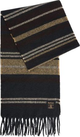 Barbour Sciarpa a Righe Alston - - Accessories - Uomo - Multicolore - ONE SIZE
