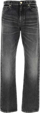 Versace Slate Denim Jeans - Heren - Regular Fit Jeans - Zwart - W32 - Denim - Jeans