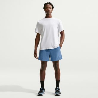 Nike Mens Unlimited Dri-FIT 5 Unlined Versatile Shorts in Blue | DV9336-459