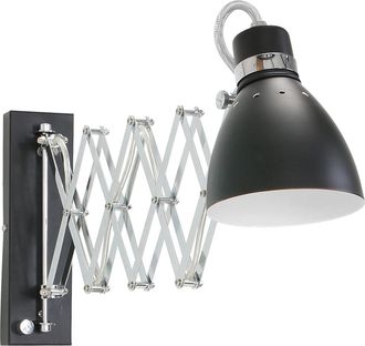 Steinhauer Steinhauer - Aplique De Pared - Spring - Negro - Metal - L&aacute;mpara