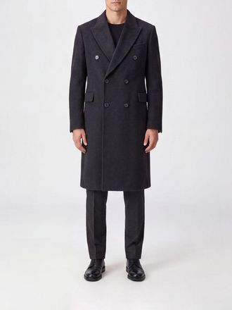 Our Legacy Cappotto lungo doppiopetto in misto lana e mohair con rever a lancia
