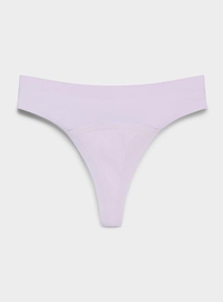 Knix Womens UltraThin No-Show thong period panty Absorption: light