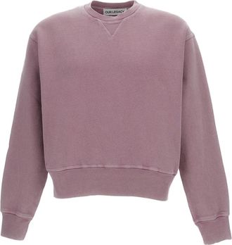 Our Legacy Pink Cotton Crewneck Sweatshirt