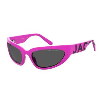 Marc Jacobs Rectangle Full Rim Sunglasses - Pink