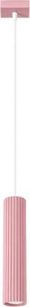 Sollux Lighting L&aacute;mpara colgantes rosa aluminio alt. 118 cm
