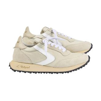 Valsport Sneakers, female, Beige, Size: 10 US Vintage Cream Heritage Nylon Sneakers