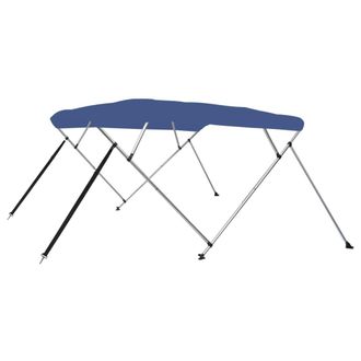 vidaXL Toldo Bimini De 4 Arcos Azul 243x210x137 Cm Vidaxl