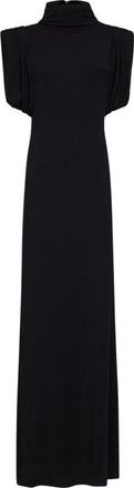 MUGLER Jurken - Dames - Avondkleed - Zwart - M - Wol - Kleedjes