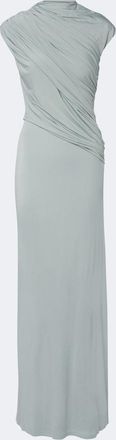 Tove Saffron draped jersey maxi dress