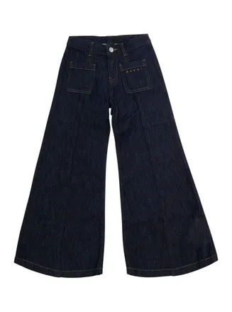 Marni Cotton Denim Jeans - Navy