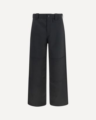 Kenzo Pantaloni chino rinforzati in lana vergine Man 44