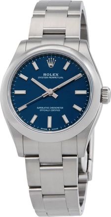 Rolex Oyster Perpetual Automatic Chronometer Blue Dial Ladies Watch M277200-0017