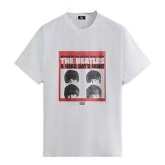 Kith For The Beatles Hard Days Night Vintage Tee White KHM031209-101