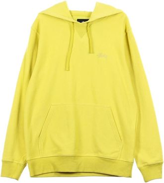 St&uuml;ssy Terry Lemon Hoodie - Heren - Hoodies - Geel - XL - Katoen - Hoodies & sweatvesten