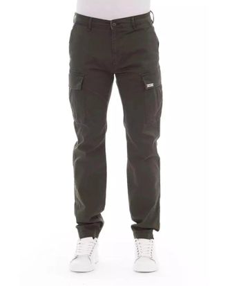Baldinini Cotton Cargo Mens Pants