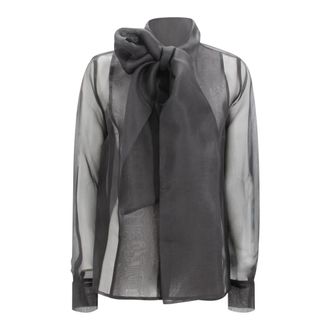 P.A.R.O.S.H. Mujer, Blusas y Camisas, Negro, Talla: S