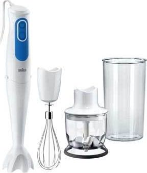 Braun Licuadora De Inmersi&oacute;n Conmini - Mq3025wh - Blanco Y Azul