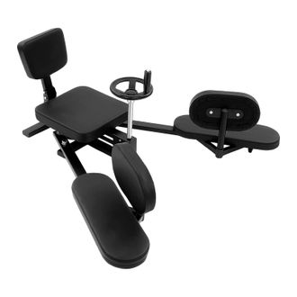 OEM Entrenador De Estiramiento De Piernas, &Aacute;ngulo Ajustable, Acolchado C&oacute;modo, Negro