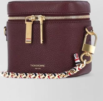 Thom Browne leather clutch bag