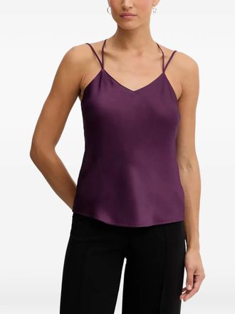 Twin-Set Top met V-hals - Paars