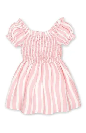 Miki Miette Ivy Dress in Pink Stripe at Nordstrom, Size 12-18M