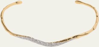 Alexis Bittar Solanales Crystal Skinny Collar Necklace