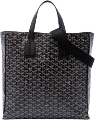 Goyard Pre-owned Voltaire III - Dames - Vintage Shopper - Zwart - ONE Size - Leer - Vintage