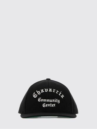 Willy Chavarria Cappello in twill con slogan ricamato