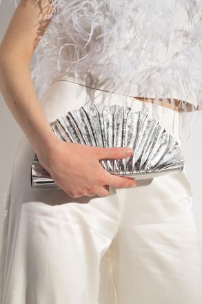 Cult Gaia Nala Mini Handbag, Womens, Silver