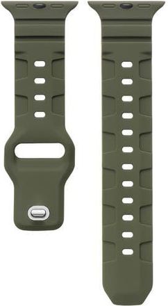 Posh Tech Ridge Silicone 27mm Apple Watch Watchband in Green at Nordstrom Rack, Size 44Mm /45Mm /46Mm /49Mm