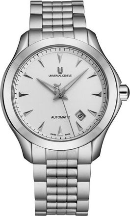 Universal Gen&egrave;ve Okeanos Compax Automatic Silver Dial Mens Watch 871.101-004