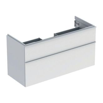 Keramag Keramag - Geberit Icon Mueble Bajo Lavabo, 2 Cajones, 118,4x61,5x47,6 Cm