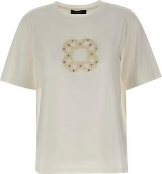 Elena Miro Mujer, Camisetas, Blanco, Talla: S
