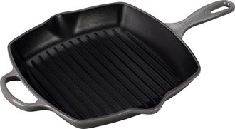 LE CREUSET 10 Inch Square Enamel Cast Iron Grill Pan in Sea Salt at Nordstrom