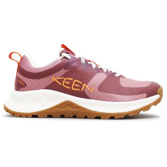 Keen Versacore WP Textile Synthetic Womens Comfort Trainers - Rose Brown Tangerine - Size:UK 4.5