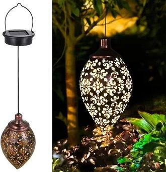 OEM L&aacute;mpara Colgante Solar - 40 Cm - Luz Blanca C&aacute;lida