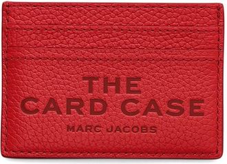 Marc Jacobs The Leather Card Case Wallet Womens Handbags True Red, Leather/Polyester