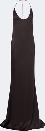 Tom Ford Draped open-back silk gown