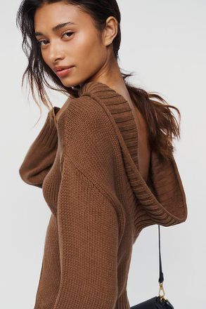 Maeve Ribbed Roll Neck Sweater