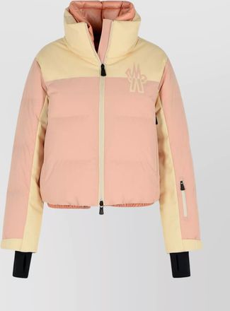 Moncler block design high collar side pockets