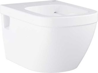 GROHE Euro Ceramic Taza De Inodoro Suspendida Sin Tapa Con Pureguard, Blanco Alpino (39538000) - Grohe