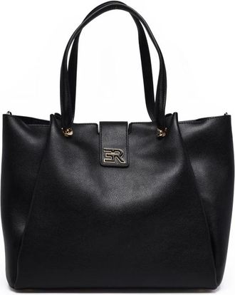Ermanno Scervino Tassen, Dames, Zwart, ONE Size, Vally Tote Bag