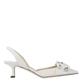 Jimmy Choo London Moni 50 Nappa Slingback Pumps, Brand Size 40.5 ( US Size 10.5 )