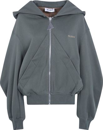 The Attico Sweatshirt Full Zip Hoodie 261Wcf00015